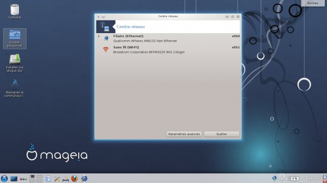 Mageia carte wifi
