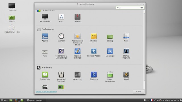 Régional setting Linux Mint 15 Olivia