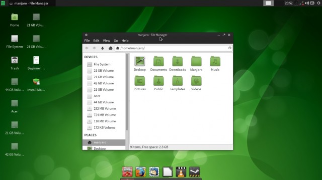 Manjaro xfce 0 8 6 file manager