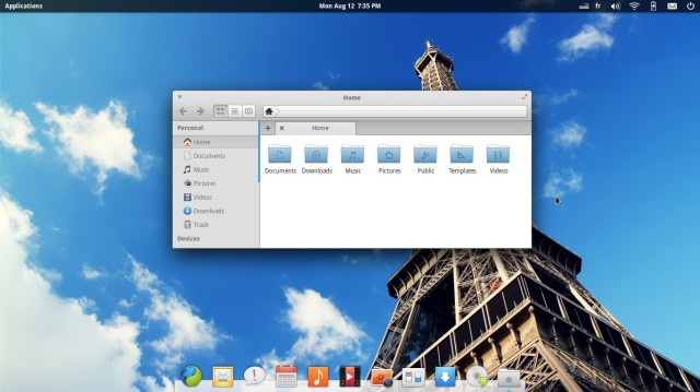 Elementary os clavier