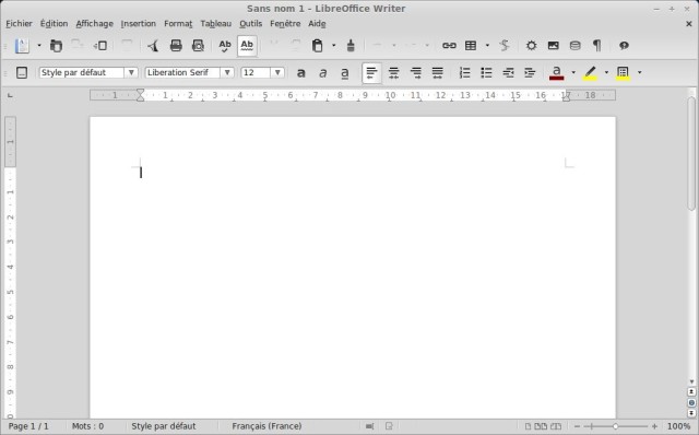 Libreooffice en français