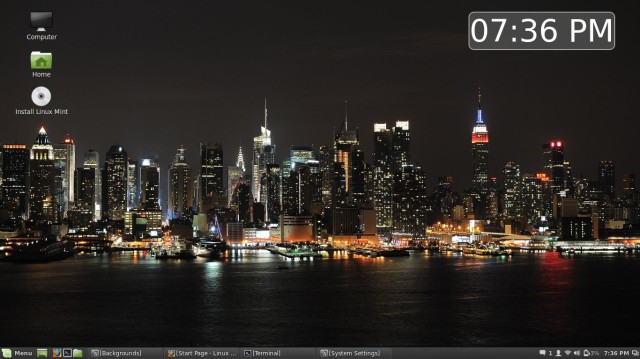 Ajout desklet linux Mint 16 Cinnamon