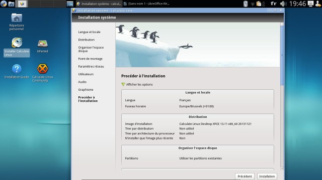 Installation de Calculate Linux