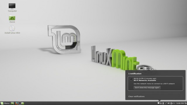 Linux Mint connexion à Internet