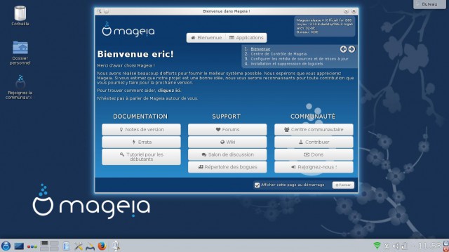 Bienvenue Mageia 4