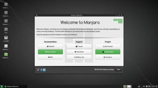 Manjaro 0.8.9