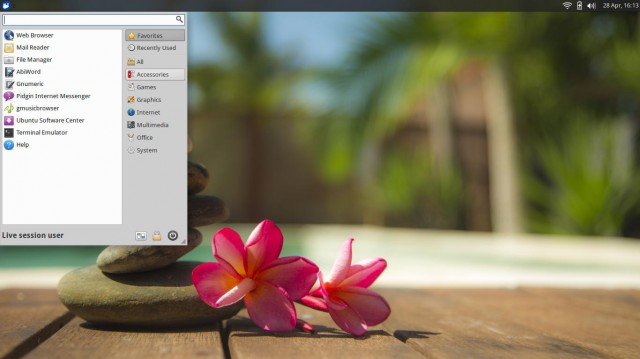 xubuntu 14.04 le menu