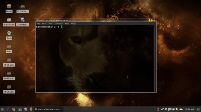 Makululinux le terminal