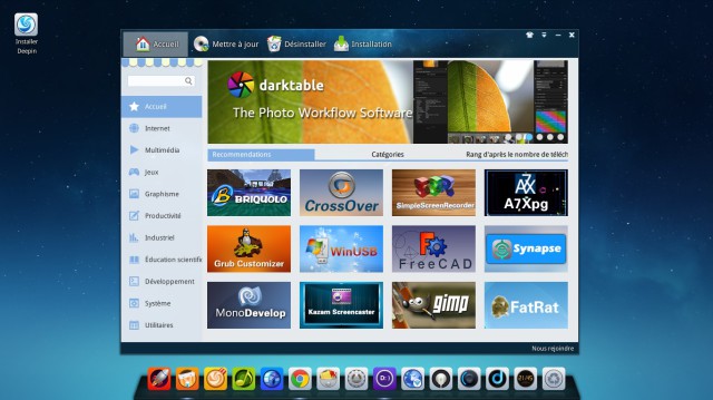 Deepin applications