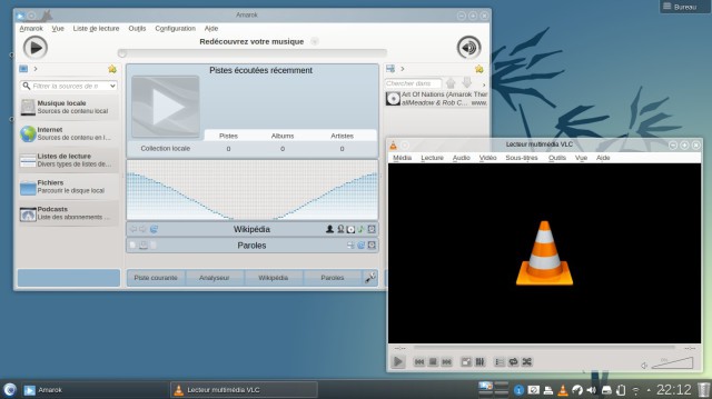 Openmandriva Amarok Vlc