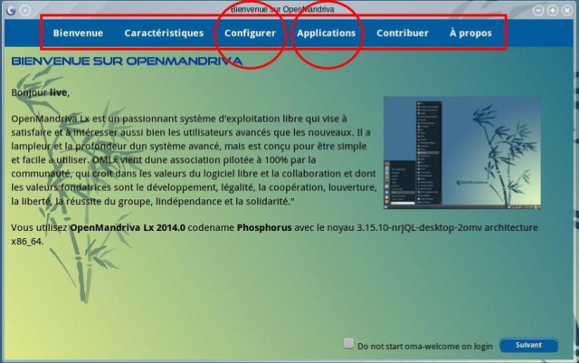 Openmandriva Bienvenue om
