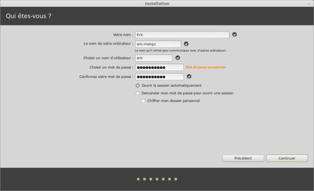 Qui êtes vous linux Mint