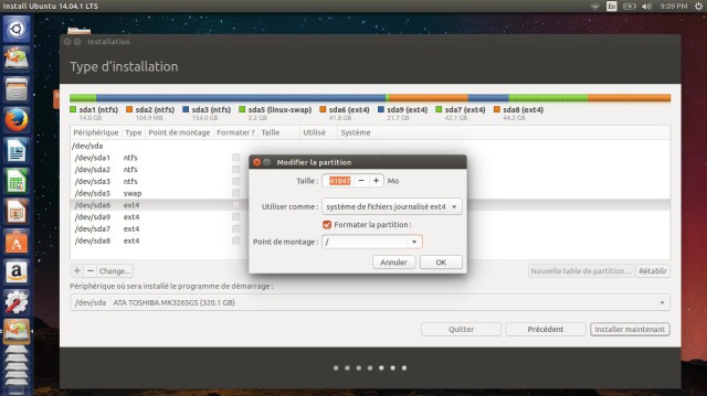 Ubuntu formatage