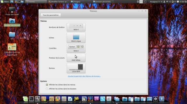 Thèmes Linux Mint