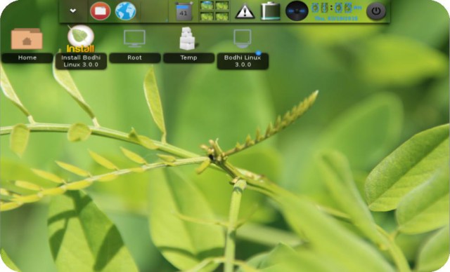 Fond d'écran Bodhi Linux