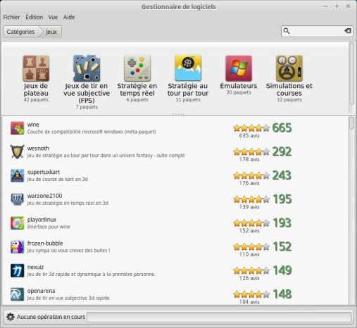 Jeux Linux Mint