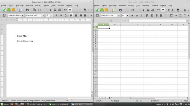 Libre Office Linux Mint