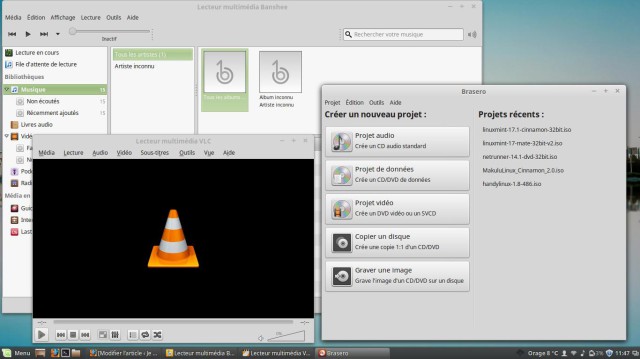 Le multimédia Linux Mint