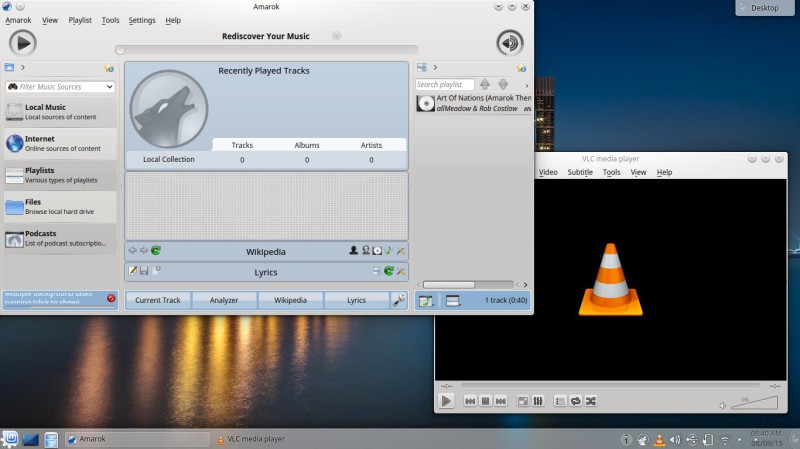 Multimedia kde Linux Mint