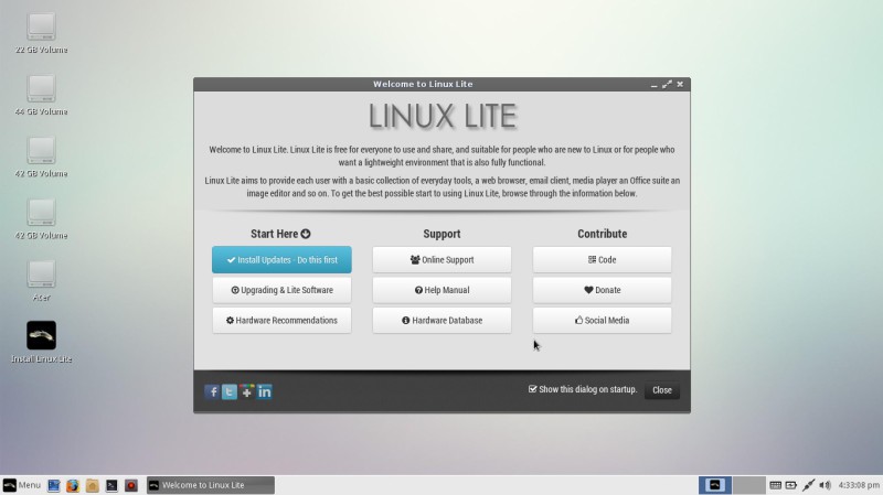 Linux Lite version 2.6