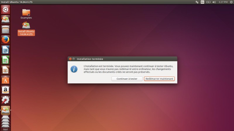 Redémarrer Ubuntu