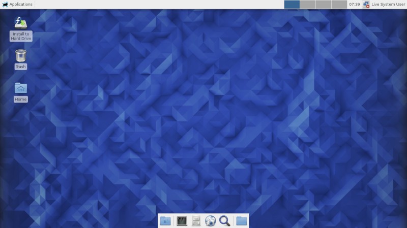 Fedora XFCE réduire affichage des icônes sur le bureau