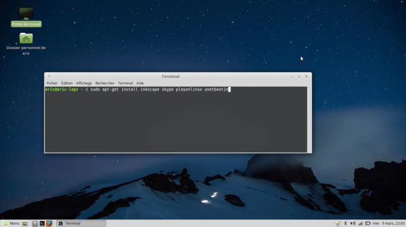 Linux Mint Mate installer plusieurs logiciels
