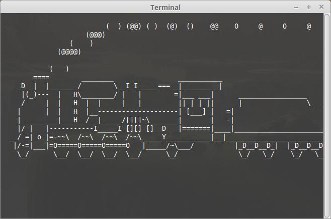 La locomotive sous Linux
