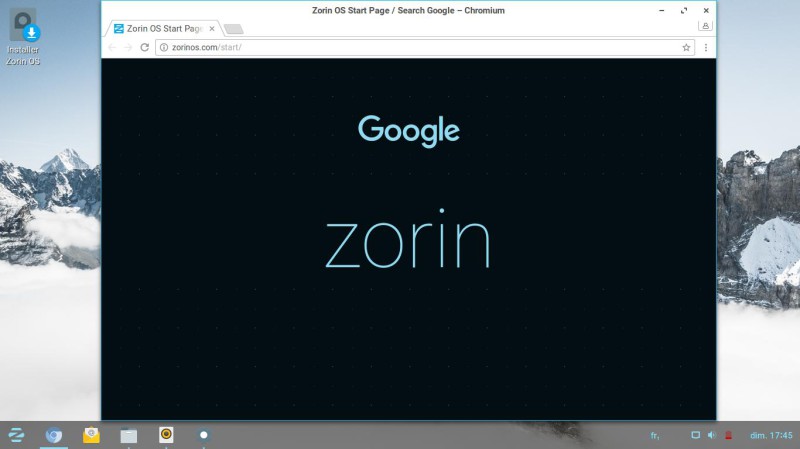 Zorin internet