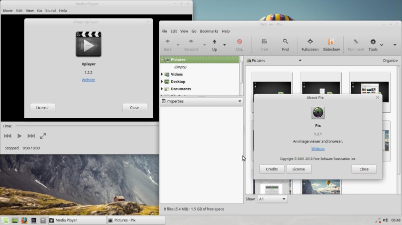 Linux Mint applications