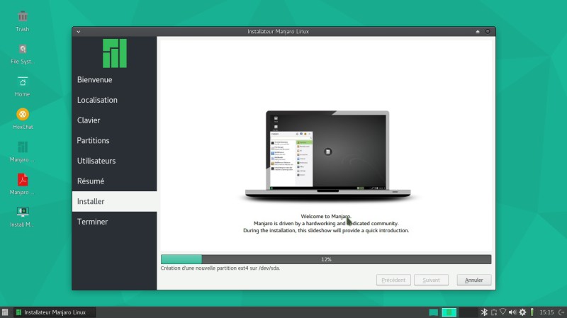 Manjaro installation