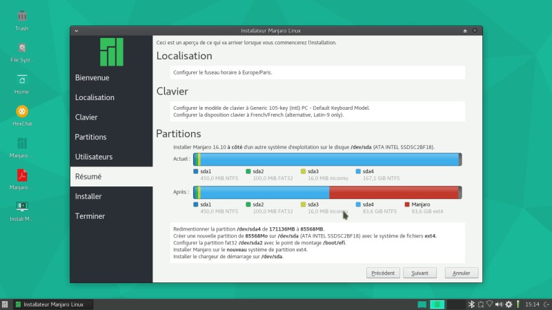 Manjaro le résumé