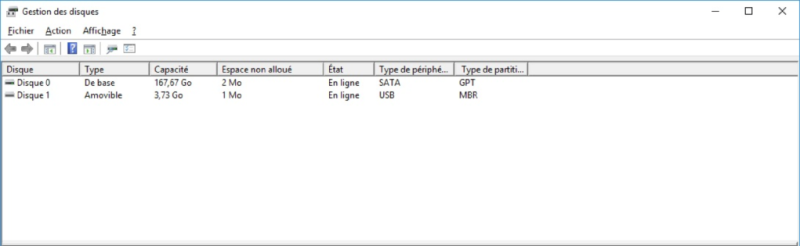 Table de partitions GPT