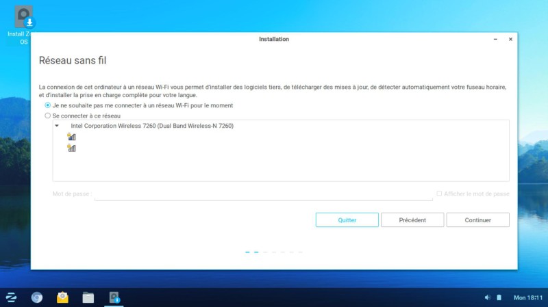 Zorin OS se connecter au réseau