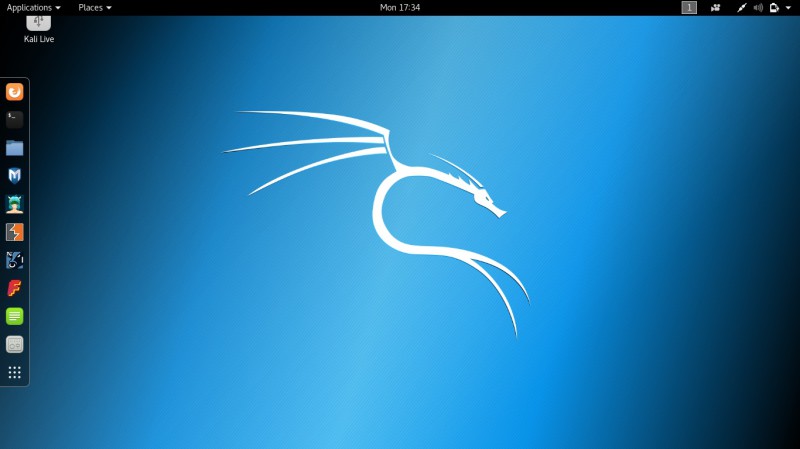 Bureau de Kali Linux