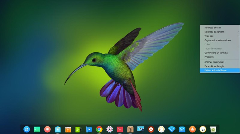 Fond décran Deepin