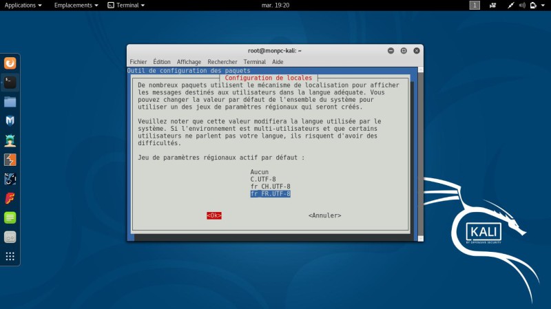 locales utf8 kali Linux