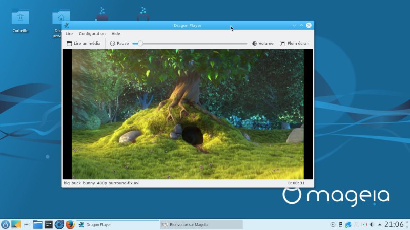 Mageia Dragon Player