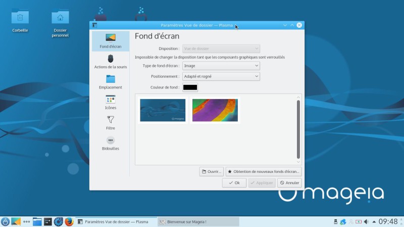 Mageia fond d'écran