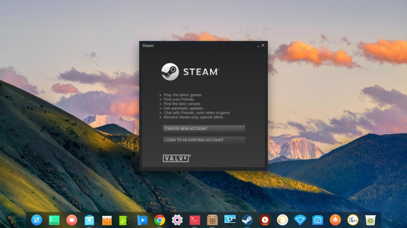 Steam Deepin