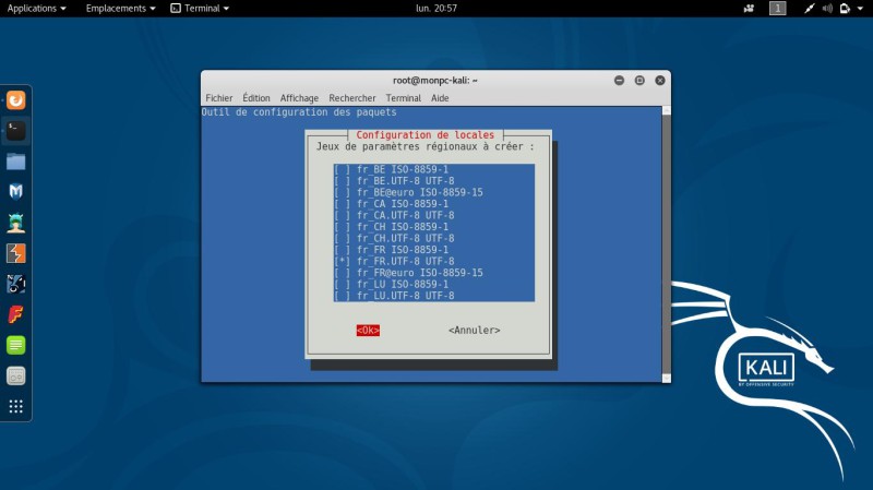 Kali Linux utf_8