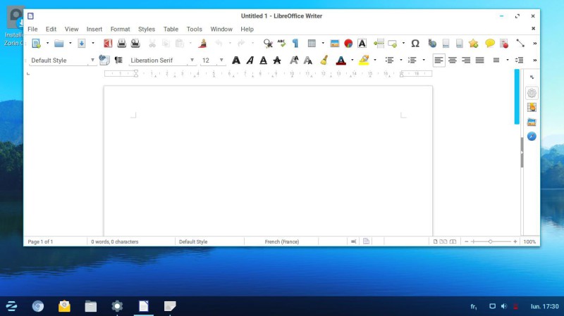 LibreOffice Zorin