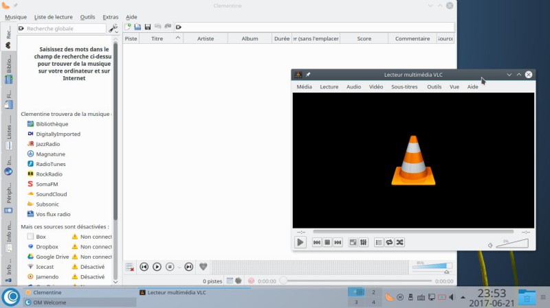 Vlc et Clementine