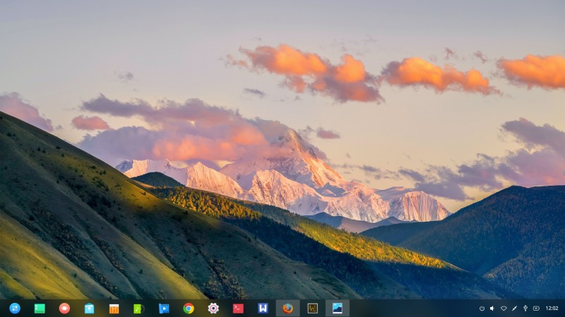 Dock étendu Deepin