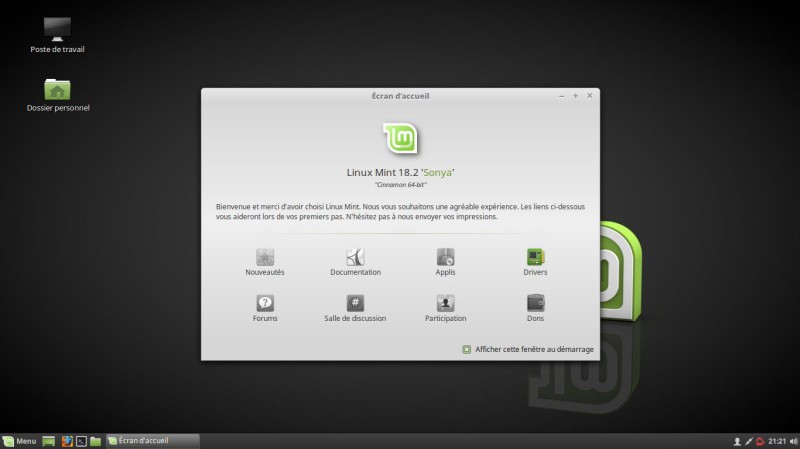 Linux Mint Sonya