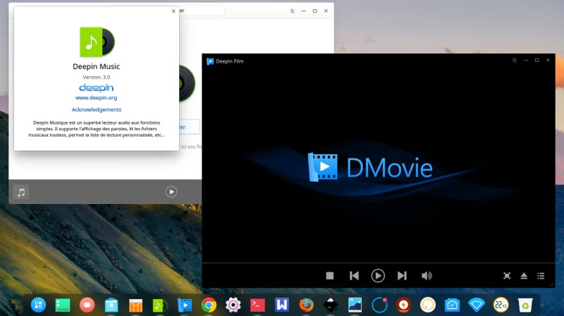 Musique et vidéo Deepin