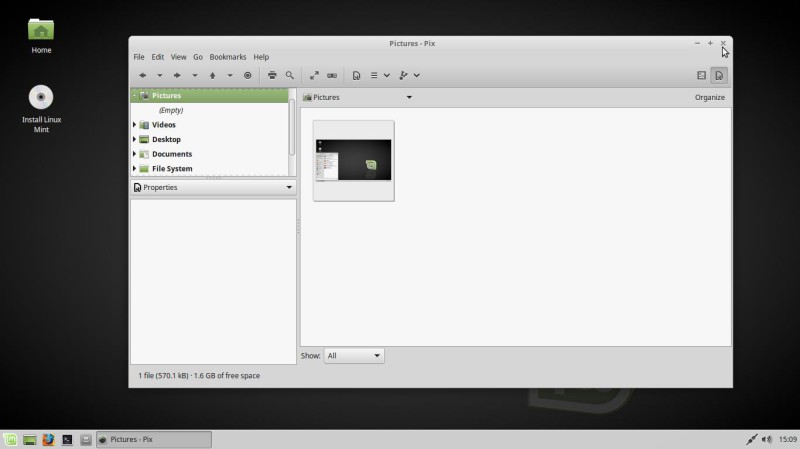 Pix Linux Mint XFCE
