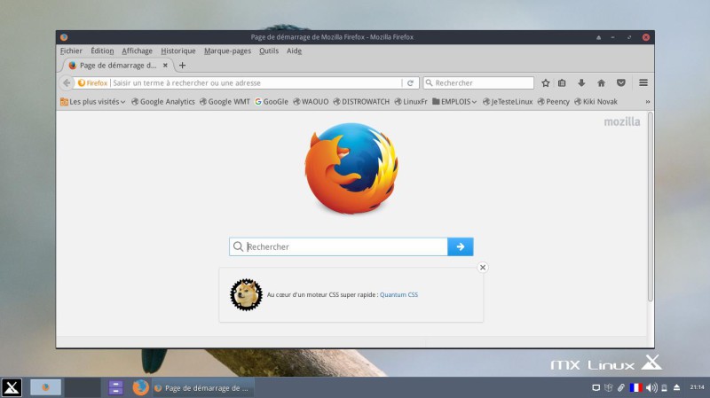 Firefox esr mx16