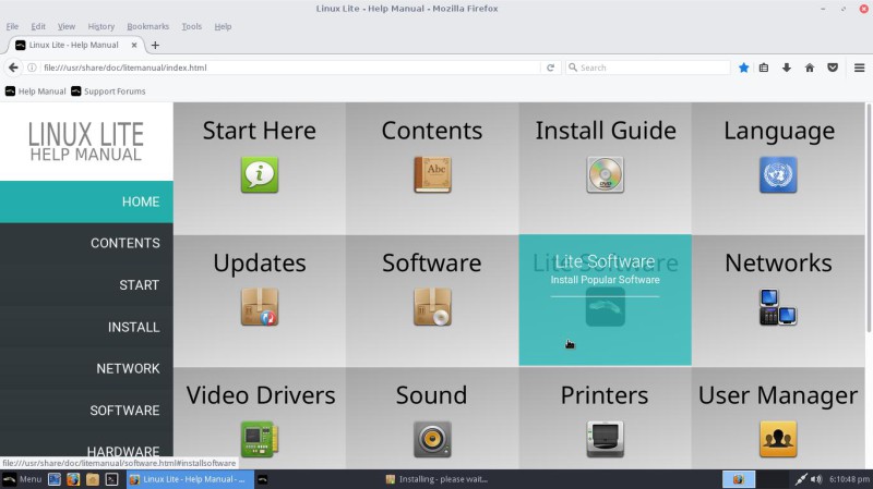 Linux Lite Help Manual