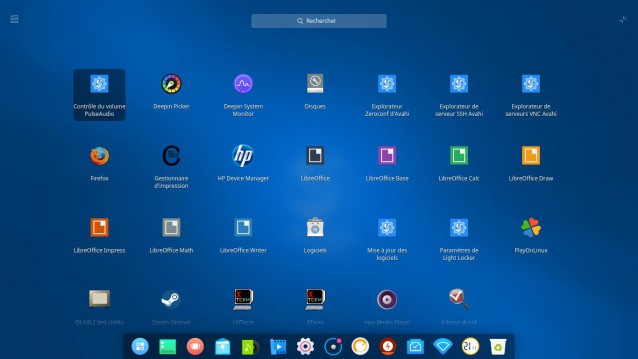 Deepin antergos logiciels